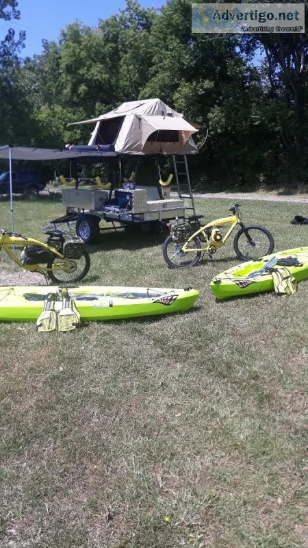 Overland Adventure Toy Hauler Camper Trailer