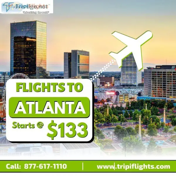Round trip tickets to Atlanta are available