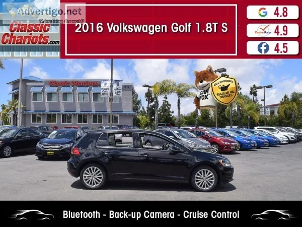 Used 2016 Volkswagen Golf 1.8T S PZEV for Sale in San Diego - 19