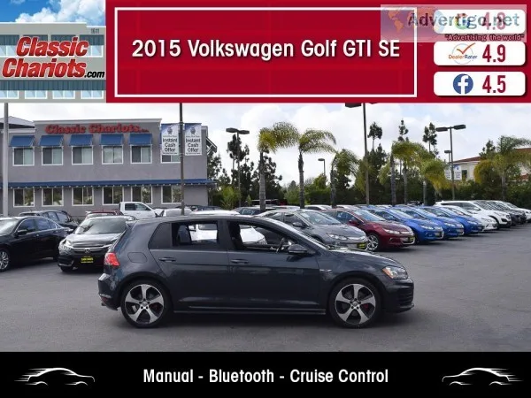 Used 2015 Volkswagen Golf GTI S for Sale in San Diego - 19358a