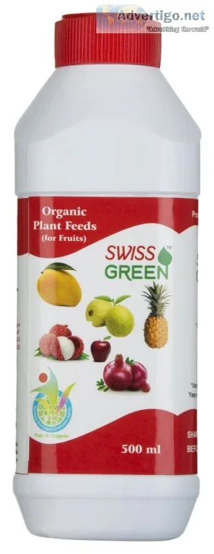 SWISS GREEN Organic Liquid Plant Growth PromoterBio Fertilizer f