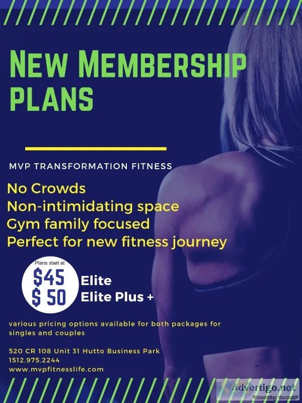 New and Affordable Fitness Membership Plans in Hutto