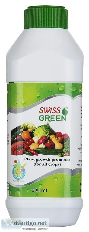 SWISS GREEN Organic Plant growth promoter bio fertiliser for Veg