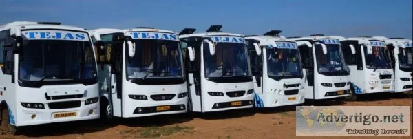 Hire or Rent a bus for Outstation Trips from hoskoteBangalore