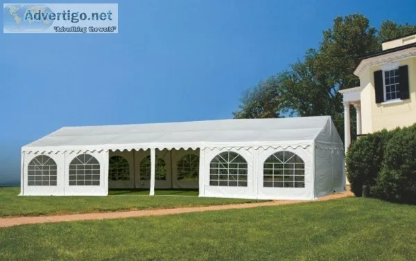 UNUSED PARTY TENT
