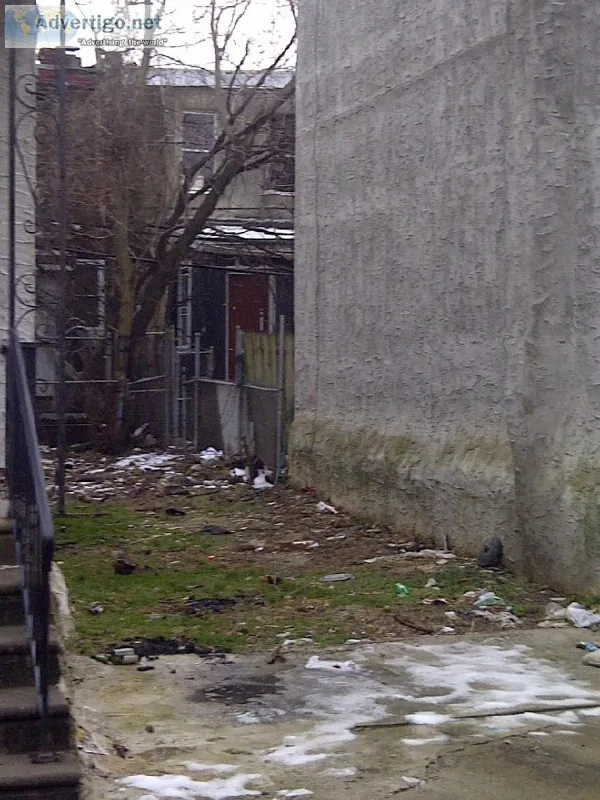 FOR SALE Great Philly Lot for Duplex or Triplex