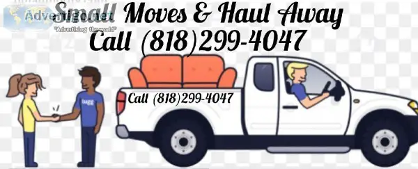 Moving Services (Small and Big Moves) Haul Away