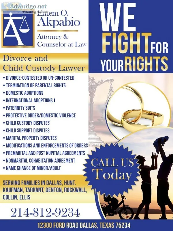 Divorce Attorney Dallas and Surrounding Cities