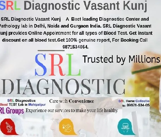SRL Diagnostic-All Blood Test Pathology Lab in Delhi Blood test 
