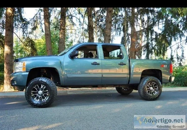 2007 Chevrolet Silverado 1500 Blue Truck Pickup