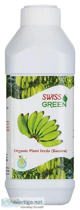 SWISS GREEN Organic Plant Growth PromoterBio Fertilizer for Bana
