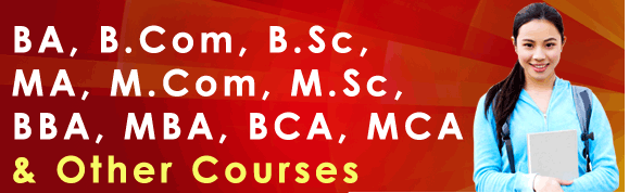 Mba mca bba ba bcom mcom bsc