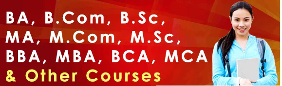 Mba mca bba ba bcom mcom bsc