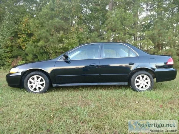 2004 Honda Accord Black Sedan FWD