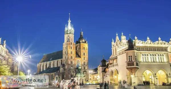 Check into Another world on Krakow City Break- Save upto 40%