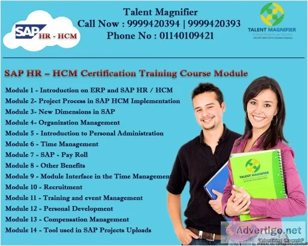 Learn SAP HR HCM Training Course in Delhi NCR Best Certification