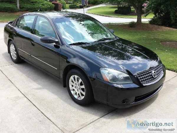 2006 Nissan Altima SL Black Sedan
