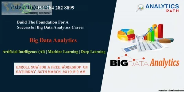 Attend Free Big Data Analytics  Workshop At Analytics Path On 30