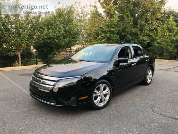 2012 Ford Fusion SE Black