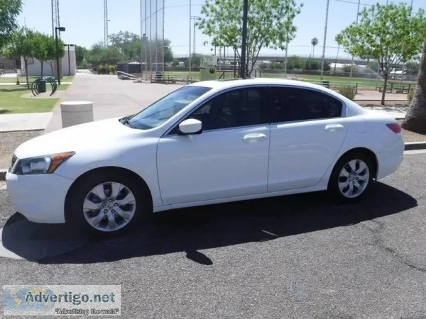 2010 Honda Accord EX-L White Sedan