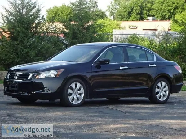 2010 Honda Accord EX-L Black Sedan