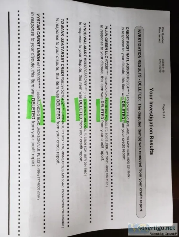 Still having CREDIT issues