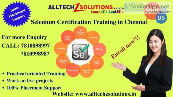 Selenium Testing Course in Nanganallur