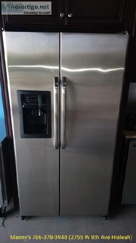 Refrigerators Reconditioned-Used 3 Months Warranty Look Like New