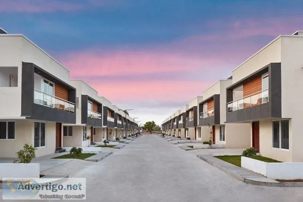 Buy Spacious Row House (G1) at OMR Chennai  Just 66 Lakhs onward