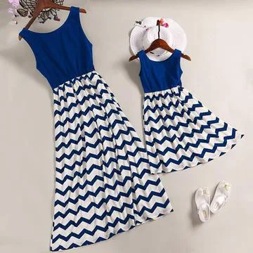 Thisi mother and daughter dress set is so cute