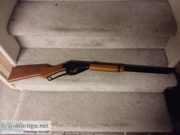 Vintage red Ryder bb gun