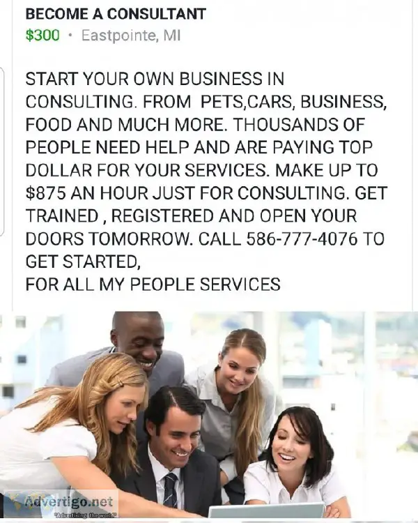 BECOME A CONSULTANT