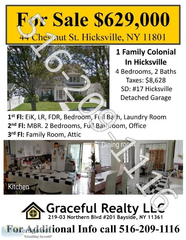 ID1963 Hickville House for Sale