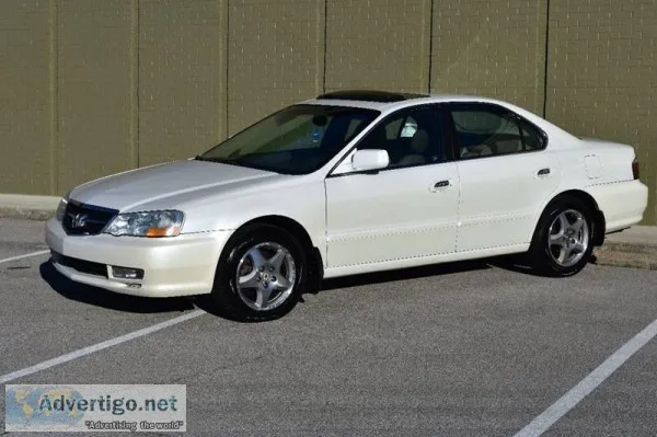 2004 Acura TL White 4dr Sedan
