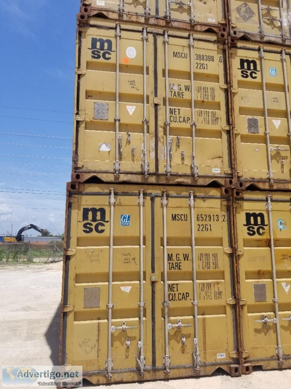 STORAGE SOLUTIONS  ON-SITE CONTAINERCONEX DELIVERED 20FT40FT