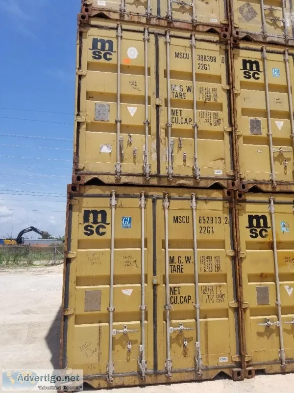 STORAGE SOLUTIONS  ON-SITE CONTAINERCONEX DELIVERED 20FT40FT
