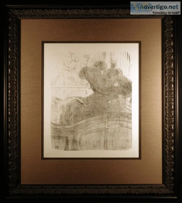 Cleo de Merode Original Lithograph by Toulouse-Lautrec
