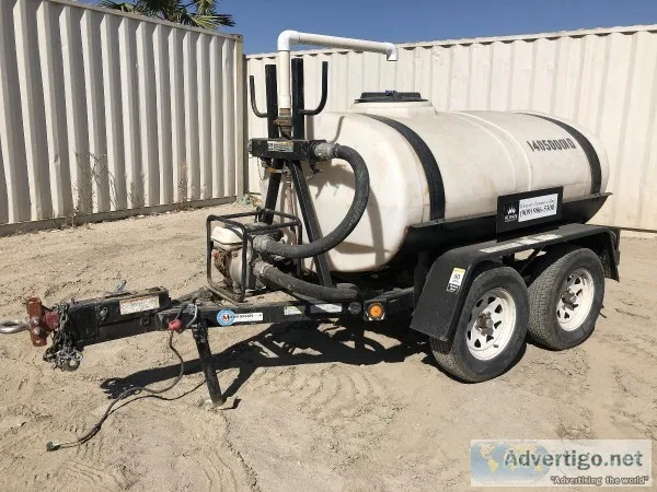 2014 MARKSMAN 500 GALLON WATER TRAILER 6021