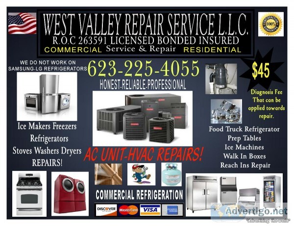 Kenmore REFRIGERATOR repair service ice maker freezer not workin