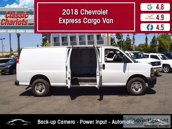 Used 2018 CHEVROLET EXPRESS CARGO VAN for Sale in San Diego- 201