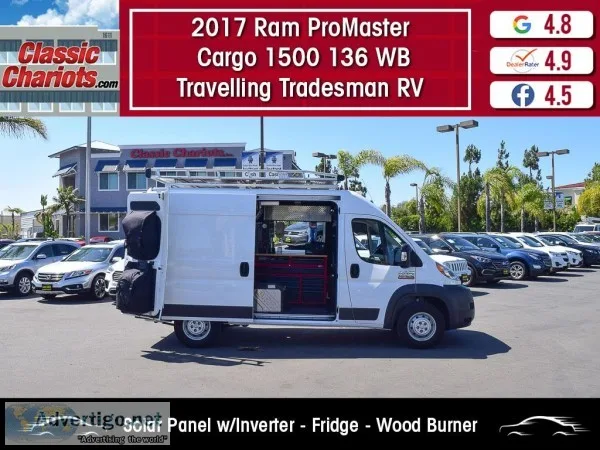 Used 2017 RAM PROMASTER CARGO VAN CUSTOM CONVERSION for Sale in 