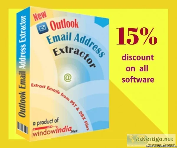 Outlook Email Address Extractor Software