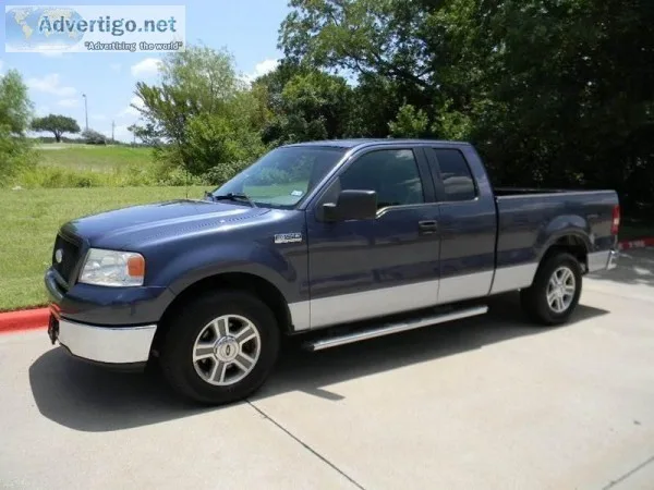 2005 Ford F-150 XLT Blue Pickup Truck