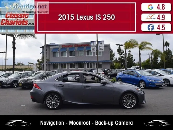 Used2015 Lexus IS 250 for Sale in San Diego - 19676