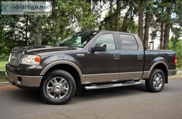 2005 Ford F-150 Lariat Gray Pickup Truck