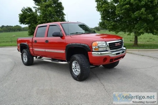 2005 GMC Sierra 1500 Red Pickup Truck