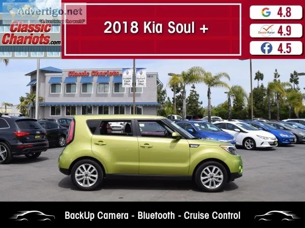 Used 2018 Kia Soul  for Sale in San Diego - 19590r