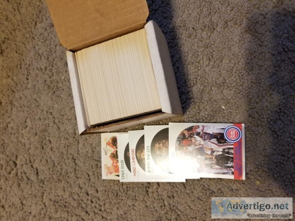 Topps NBA 1992-93 Series I compete set.