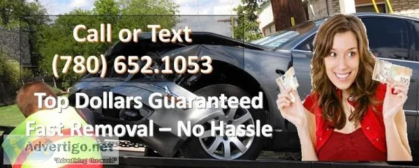 Free Car Towing Edmonton  Edmonton Cash for Junk Car Guys