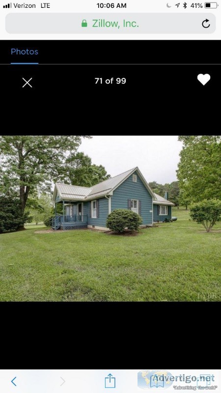 1 bedroom house for rent